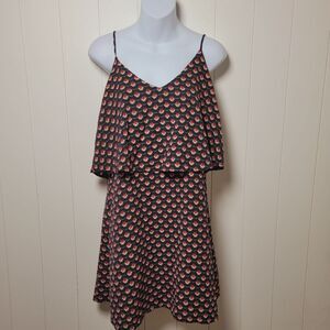 Aggie Women's Slip Dress Tiered Small Sundress Summer Dainty Floral